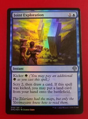 1x Joint Exploration | FOIL | Dominaria United | MTG Magic Cards - Image 1 of 4