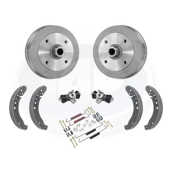REAR BRAKE DRUM KIT VOLKSWAGEN T1 BUG SUPER BEETLE KARMANN GHIA 1968-1979 - Image 1 of 1