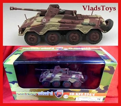Panzerstahl 1/72 Bussing-NAG Sd.Kfz.234/4 Puma German Army 4.PzDiv, 1945 88018 - Image 1 of 4