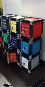 storage container 8x8x8.25 inch for office desk or man cave or living room - Picture 1 of 2