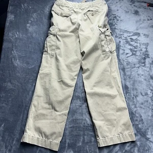Vintage American Eagle Cargo Hose hellbraun Herren 33x34 Skater Grunge - Bild 1 von 8