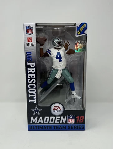Dak Prescott Dallas Cowboys NFL Madden 18 Ultimate Team Series McFarlane! Cover