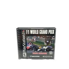 F1 World Grand Prix: Season 1999 Sony Playstation 1 PS1 Complete w/Case & Manual