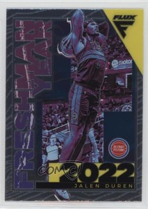 2022-23 Panini Flux Freshman Year Jalen Duren #27 Rookie RC