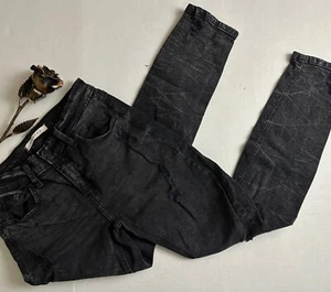 Damen Jeans Eunina Schwarz Distressed Stretch Hose Größe 0 - Bild 1 von 10