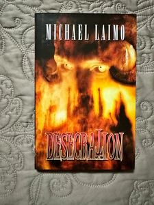 Michael LAIMO  Desecration  2007 Bloodletting Press  SIGNED Limited Edition #139 - Picture 1 of 5