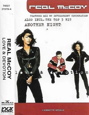 The Real McCoy Love & Devotion cassette single Electronic Euro-House - Image 1 of 4