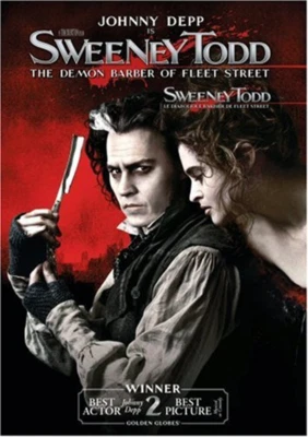 Sweeney Todd DVD Johnny Depp (Region 1) NTSC 2007 Free UK P&P Value Guaranteed - Image 1 of 4