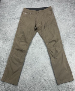 Kuhl Pants Mens 33x32 Brown Konfidant Air Vented Lightweight Hiking Stretch 5098 - Picture 1 of 18