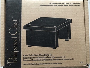 NEW The Pampered Chef Apple Peeler / Corer / Slicer Stand #2435 NIB - B38 - Picture 1 of 3