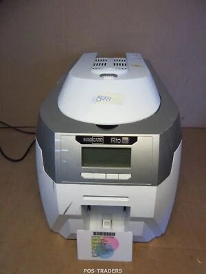 Magicard Rio Pro Magnetic Color Double-Sided CR-80 ID Card Printer - 8991 CARDS - Bild 1 von 4