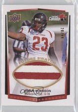 2015 Upper Deck USA Football Canada U-19 Future Swatch /99 Shaun Robinson Patch