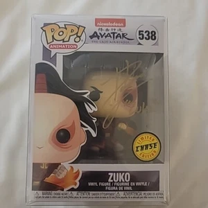 Avatar The Last Airbender Chase Funko Pop Zuko handsigniert von Dallas Liu RAR!!! - Bild 1 von 12