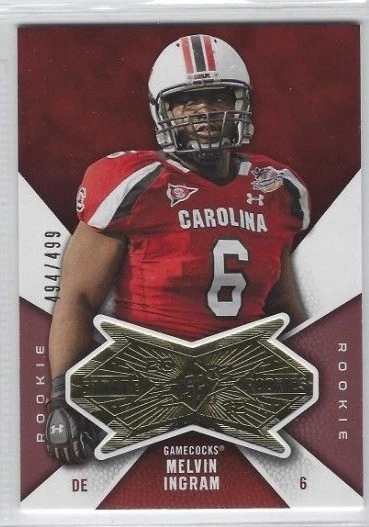 MELVIN INGRAM 2012 Upper Deck SPX Finite Rookies RC /499 #F-MI Chargers - Image 1 of 1