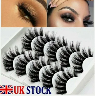 💙UK  3D mink False Eyelashes Wispy Long Thick Soft Fake Eye Lashes 1st class 💙 - Image 1 of 3