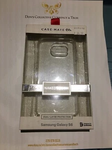 Case Mate naked tough for Samsung galaxy S6 clear WILL NOT WORK WITH THE EDGE - Picture 1 of 2