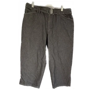 Vintage Liz Claiborne grau Denim Capri Jeans Größe 14 - Bild 1 von 5