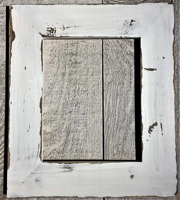 F002-400 2-1/2" Cotton Distressed Picture Frame - Image 1 of 3