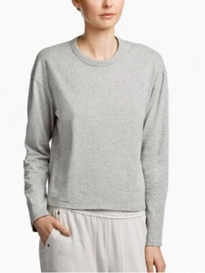 James Perse Women's NWOT Gray Vintage Heathered Boxy L/S T-Shirt Size 0 WHE3113 - Picture 1 of 10