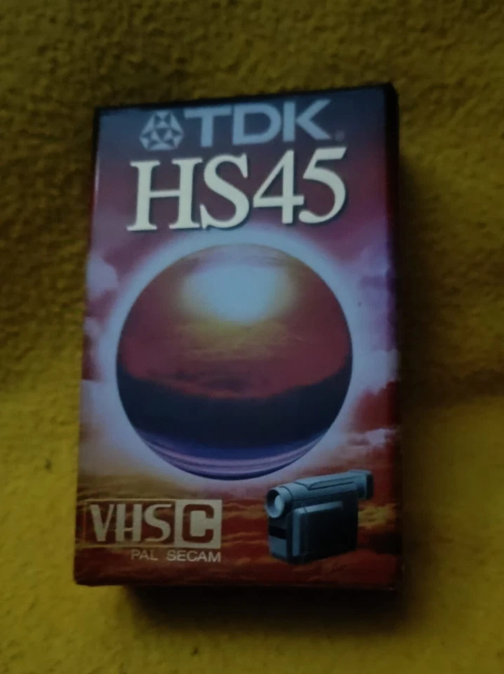 Videocassetta VHS C TDK HS45 nuove ancora imballate  - Immagine 1 di 1