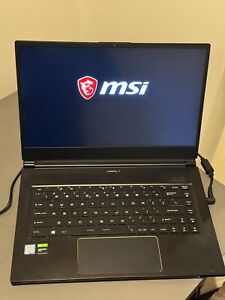 Computadora portátil para juegos MSI GS65 Stealth i7-9750H 16 GB 1T SSD GTX 1660 Ti Windows 10 Reino Unido