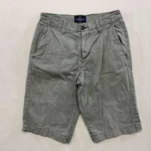American Eagle Outfitters Men's 28 Slim Fit Grey Chino Shorts Size 28 - Picture 1 of 3