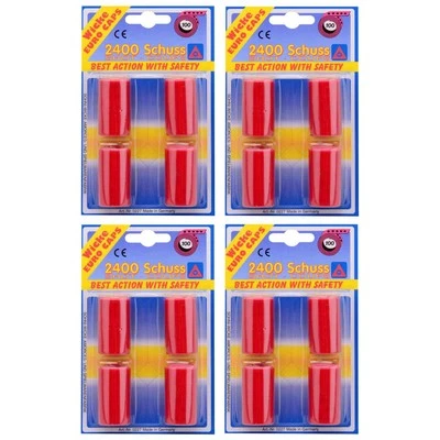 SOHNI-WICKE SOHNI WICKE MUNITION ZÜNDPLÄTTCHEN ROLLEN 4x 2400 SCHUß # Agent Gewehr Pistole