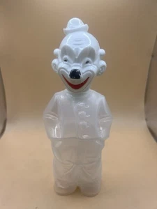 Vintage Plastic Candy Holder Clown - Picture 1 of 3