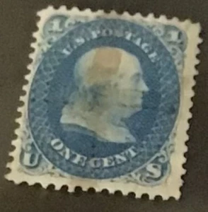 U.S. Stamp Cat. #63, Used, Cat. Val.$45 - Picture 1 of 2