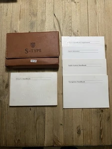 1998-2003 JAGUAR S TYPE OWNERS MANUAL HANDBOOK & WALLET Print 2002 Ref19125 - Picture 1 of 22