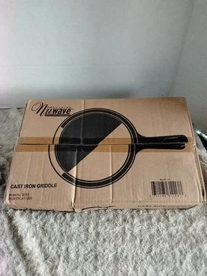 NUEVO SELLADO: Plancha de Hierro Fundido Precision Nuwave Modelo #31113 Foto 1 de 4