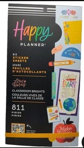 Happy Planner Jess Miller Zeichnungen KLASSENZIMMER BIRGHTS GROSS Stickerbogen Packung 811 Stck. - Bild 1 von 13