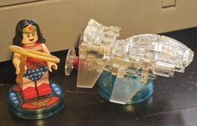 Lego Dimensions Wonder Woman Invisible Jet 71209 - Complete 
