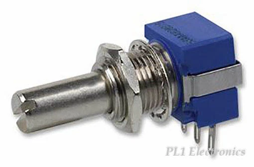 1 X Bourns 93 Series Cermet Potentiometer With a 6mm Dia. Shaft 10kω ±10 2w