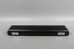 Yinfente 16 Loch Flötenkoffer Hartholz + Lederpaket Koffer Schwarz Farbe Schwarz - Bild 1 von 5