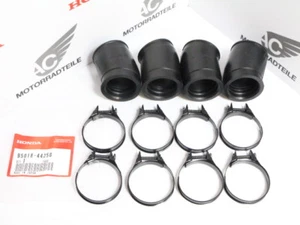 Honda CB 750 Four K0 K1 K2-K6 F1 Ansaug Gummi Set inkl. 8 Schellen Vergaser - Picture 1 of 1
