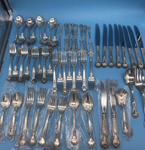 Chantilly Antique Us Sterling Silver Flatware Sets For Sale Ebay