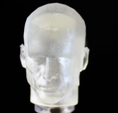 "Cabeza de hombre de hielo X-Men impresa en 3D personalizada para figuras de acción tipo S MEGO WGSH 8""-V1" Foto 1 de 4