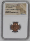 2ND 4TH CENTURY BRONZE ROMAN COIN NGC   ROMAN CHRISTIAN EMPERORS  MIXED RULERS 