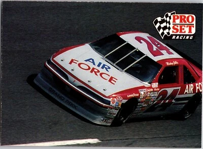 Raro 1991 Pro Set - Racing #137 Daytona 500 "THE AIR FORCE CAR" Desert Storm Foto 1 de 2