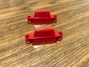 Set of 2 Gottlieb Red Tent Style Pinball Lane Guides 2 inch C15647R ( NEW ) - Picture 1 of 3