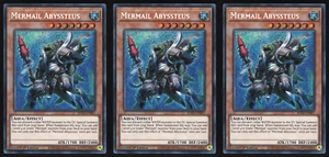 Mermail Abyssteus - Playset 3 Cards - RA03-EN007 - Secret Rare - Yugioh - Afbeelding 1 van 2