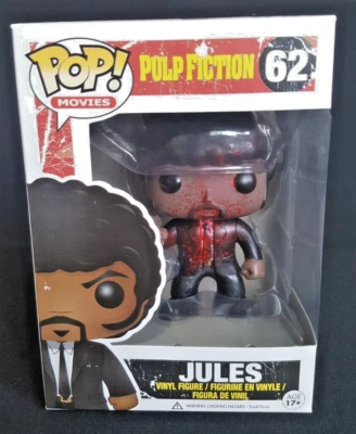Funko Pop! Pulp Fiction ~ Jules Extra Bloody ~ ¡Súper Raro, Abovedado y Súper Limpio! Foto 1 de 4