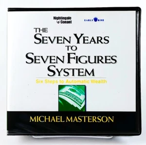 The Seven Years To Seven Figures System Masterson(11) Audio CD's +(1)  PDF CD - Picture 1 of 4