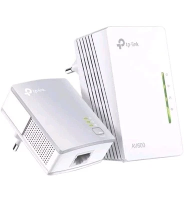 TP-LINK TL-WPA4220KIT Starter Kit Powerline AV600 Tecnologia Powerline Avanzata - Immagine 1 di 4
