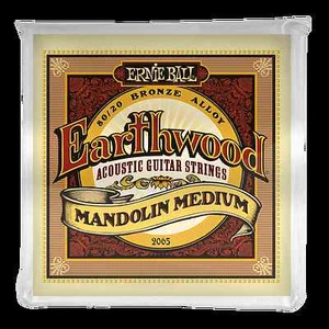 Ernie Ball P02065 Earthwood Mandolin Medium 80/20 Bronze Loop End - Picture 1 of 2