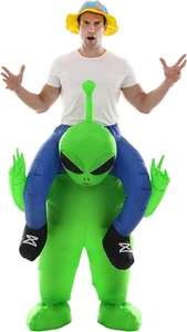 Disfraz De Dinosaurio Alienigena Inflable Disfraces De Halloween Para Adultos A - Imagen 1 de 12