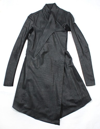 Rick Owens Leather Coat
