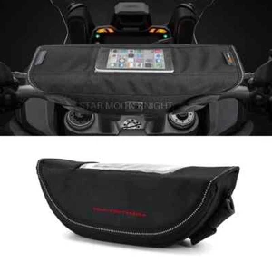 Front Black Handlebar Tool Bag For Ducati Multistrada 1200 950 1260 V4 V4S 797 - Picture 1 of 10