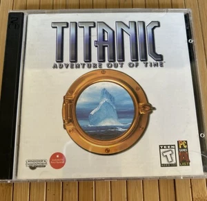 Titanic Adventure Out Of Time PC Game Windows Mac 2 Discs Set Vintage 1996 Cyber - Picture 1 of 10
